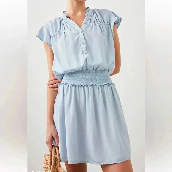 Rails Amina Dress in Light Vintage Size L - Picture 2 of 11